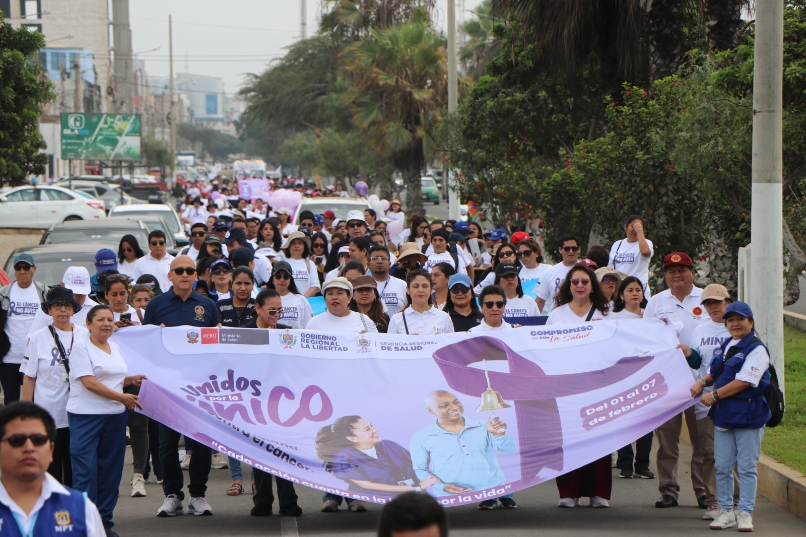 Más de mil personas participaron en la marcha por el Día Mundial de la ...